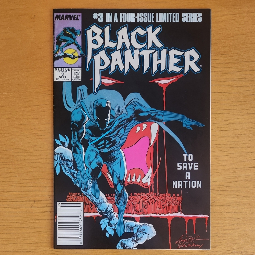 Black Panther Mini-Series #3 & #4 - 1980s Marvel Comics (Lot of 2)  - Picture 2 of 16